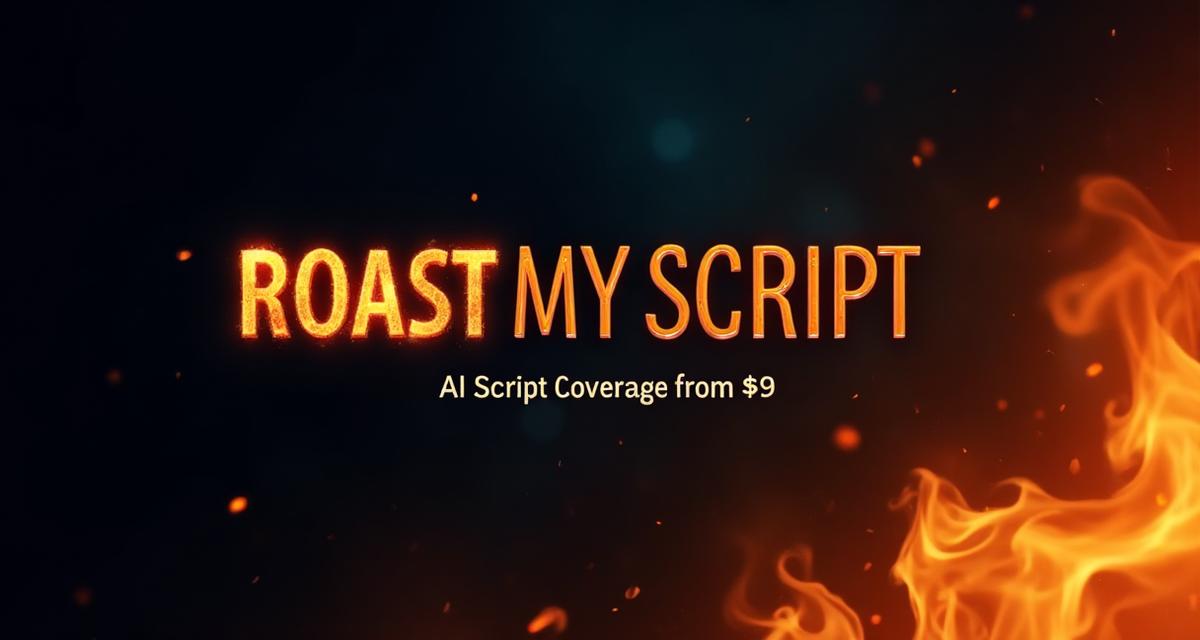 Roast My Script | AI Script Coverage & Analysis from $9